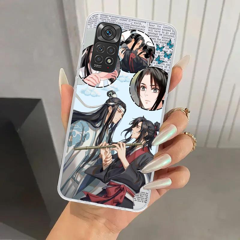 

Аниме Мо Дао Цзу Ши Чехол для телефона для Xiaomi Redmi Note 15 14 14S 13 12S 12 Pro 11S 11 Plus 11T 11E 10S Мягкий чехол-накладка Redm Redmi Note 13 Pro 4G