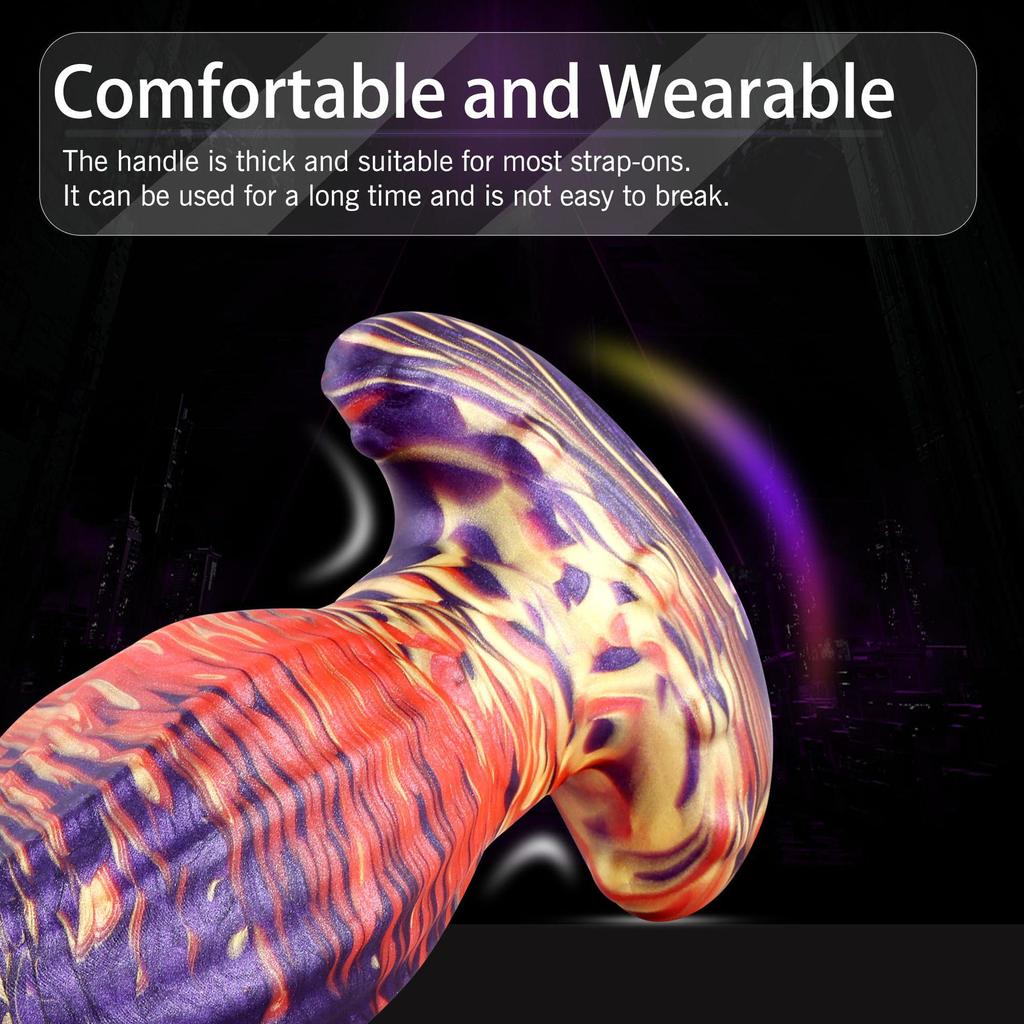 Outdoor Wearable Giant Silicone Anal Plug - Adult Erotic Toy for Women