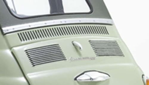 Kyosho Original 1/18 Scale Fiat Nuova 500 Elaborazione Abarth Record (Green Clear) Finished Product KS08966ALG