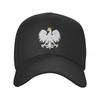 Klasická poľská baseballová čiapka s orlom, unisex, dámska, nastaviteľná, pre dospelých, poľský erb, letná klobúk so zapínaním na knoflík.