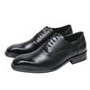 Spitze Lederschuhe Herren Britischer Stil Derby Schuhe Casual Drei Gelenke Business Kleider kleine Lederschuhe Bräutigam Hochzeitsschuhe