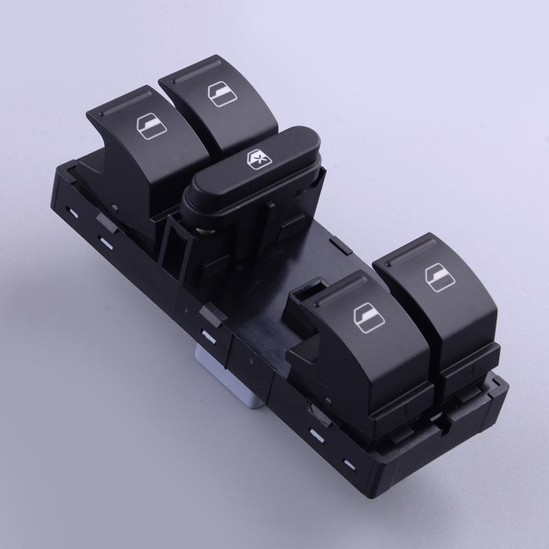 Left Driver Side Door Power Window Master Switch Fit for VW Golf Jetta Passat Polo Caddy Tiguan Touran Touareg 2010 7L6959857A