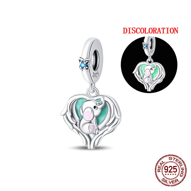 Fit Charms Fororiginal Bracelets And 3Mm Bracelets Cat Pendant Under The Mooncopper Jewelry Making For Women Gift