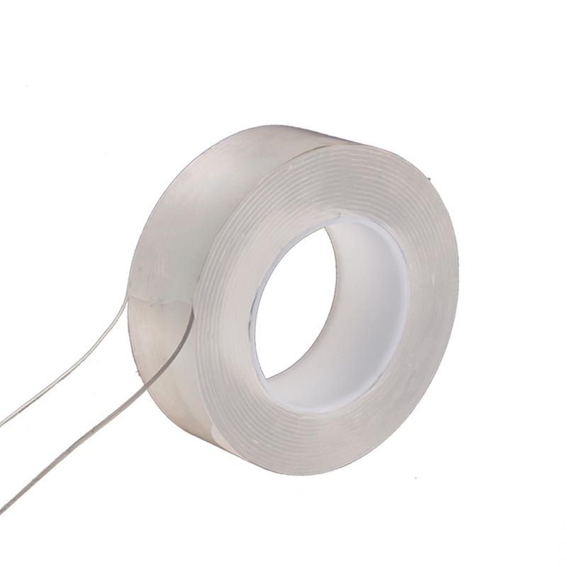 

Chuang Xie Nano Strong Suction Cup Double-Sided Acrylic Tape 1mm Thick x 20mm Wide x 1m Long прозрачный