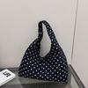 Nylon Dots Hasp High Capacity Commuting Casual Tote Bag High Quality Korean Style Bags Daily Commute Fashion Shoulder Bags