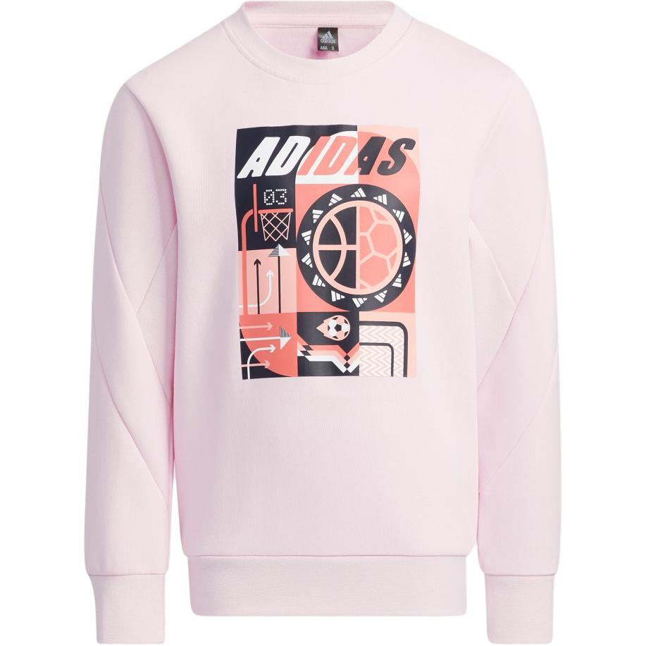 Толстовки Adidas для детей с круглым вырезом Средние HD9979 116
