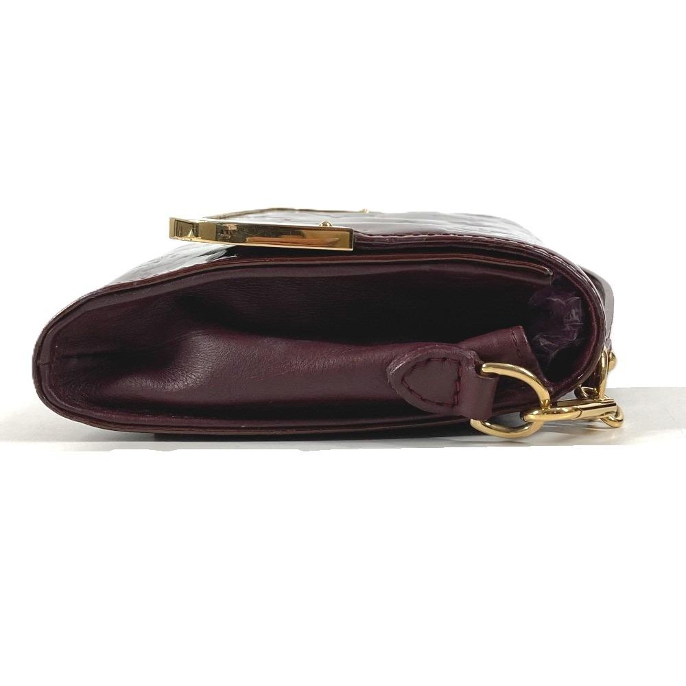 Louis Vuitton M91547 MonogramVernis Rossmore PM Shoulder Bag Clutch Bag