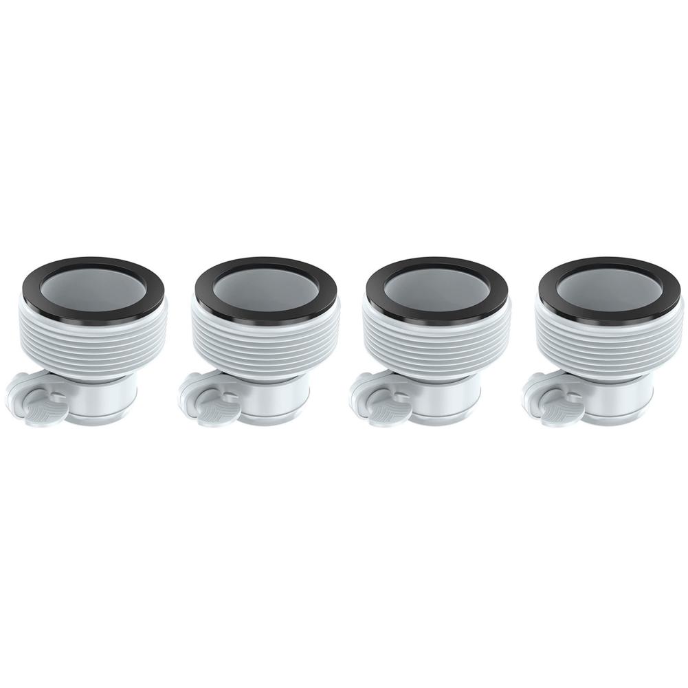 1.25 Inch To 1.5 Inch Type B Hose Adapters for Intex Hose Pump Parts Conversion Swimming Pool Drain Parts Accessories
