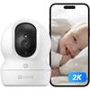 Caméra De Surveillance - EZVIZ - CP1 Pro 2K - Vision Nocturne - Audio Bidirectionnel - 360°