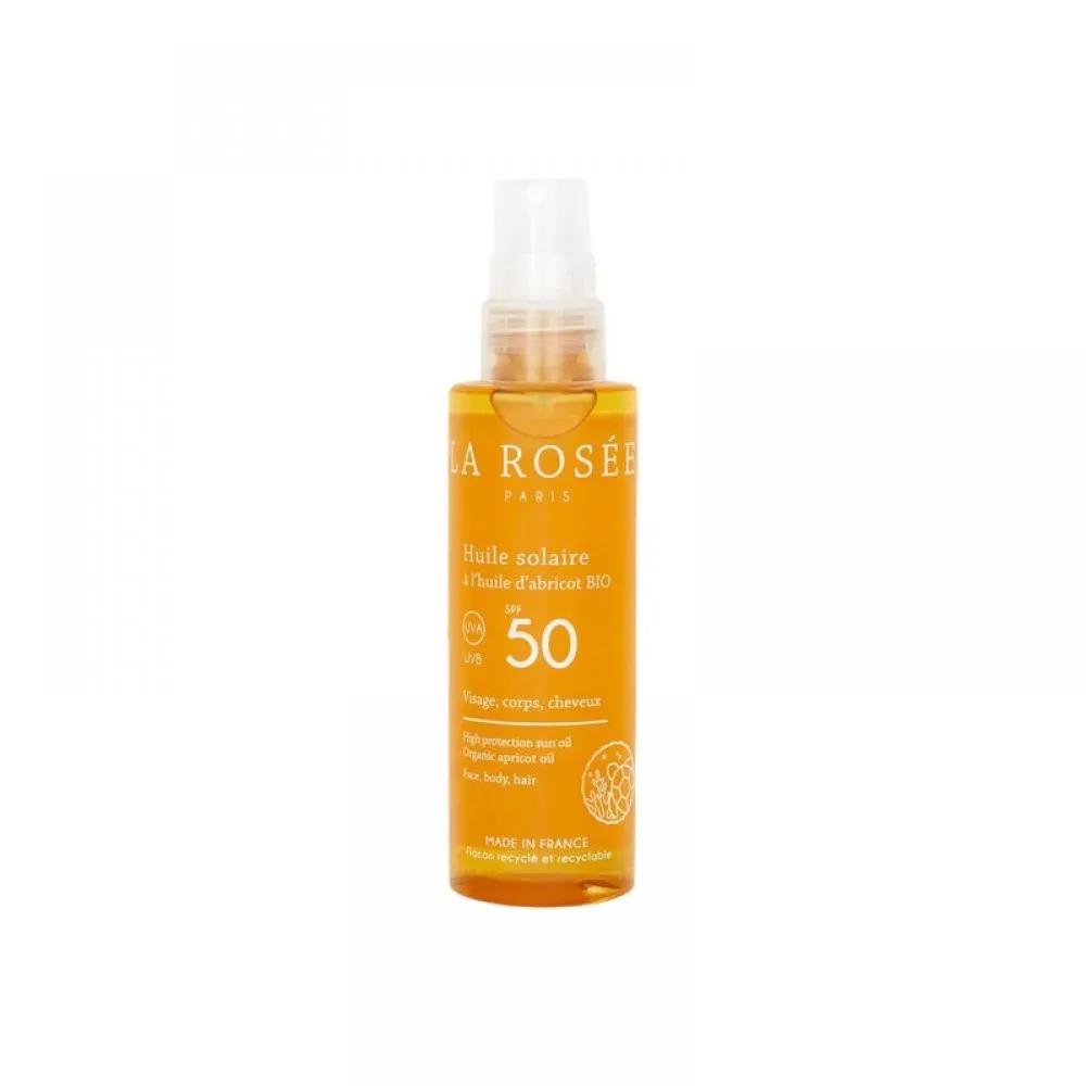 LA ROSEE Органическое масло абрикоса для загара SPF50 - 150 мл