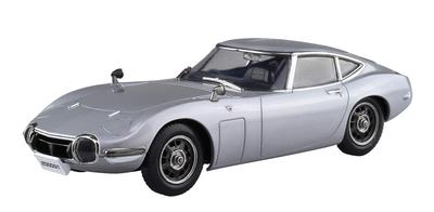 Aoshima Bunka Kyozai Maßstab The Snap Kit Serie Toyota 2000GT Thunder Silver Metallic Plastikmodellbausatz 05C 1/32 Vorgefärbt