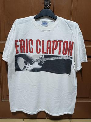 Eric Clapton Nothing But The Blues Vtg White Short Sleeve QT7392 Unisex T-Shirt