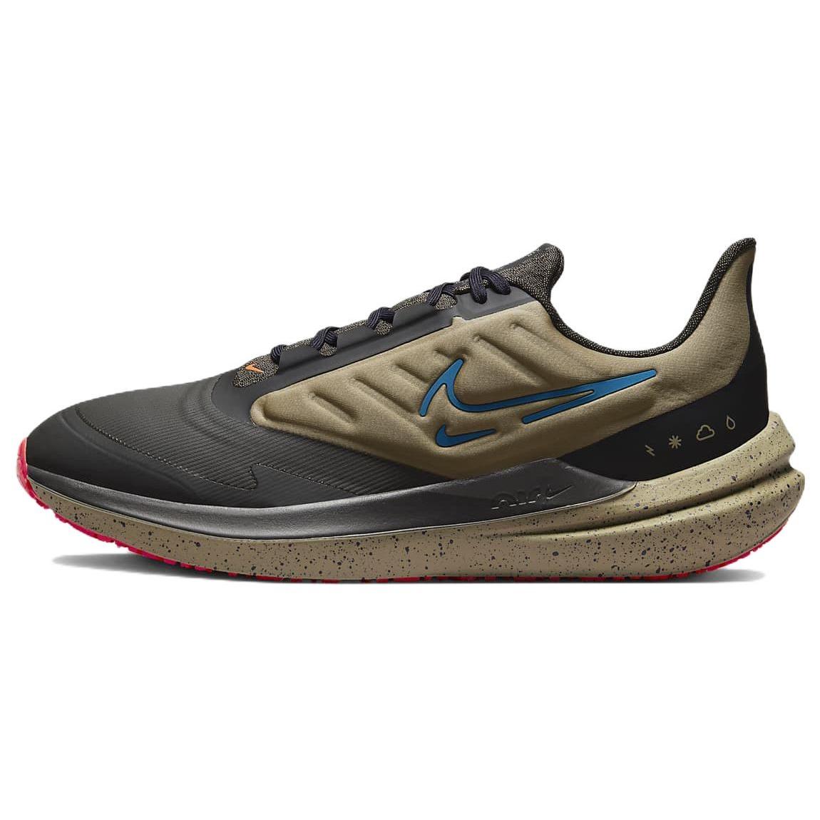 Nike Air Zoom Winflo 9 Shield Medium Ash Laser Blue Men s DM1106-200 EU 44