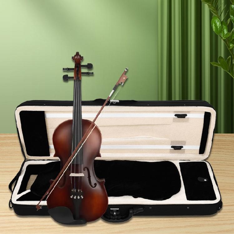 Elegant 4/4 Violin Case with Flexible Lining and Bows Holders Oxford Cloth Texture Suitable for Musicians Outdoor Use