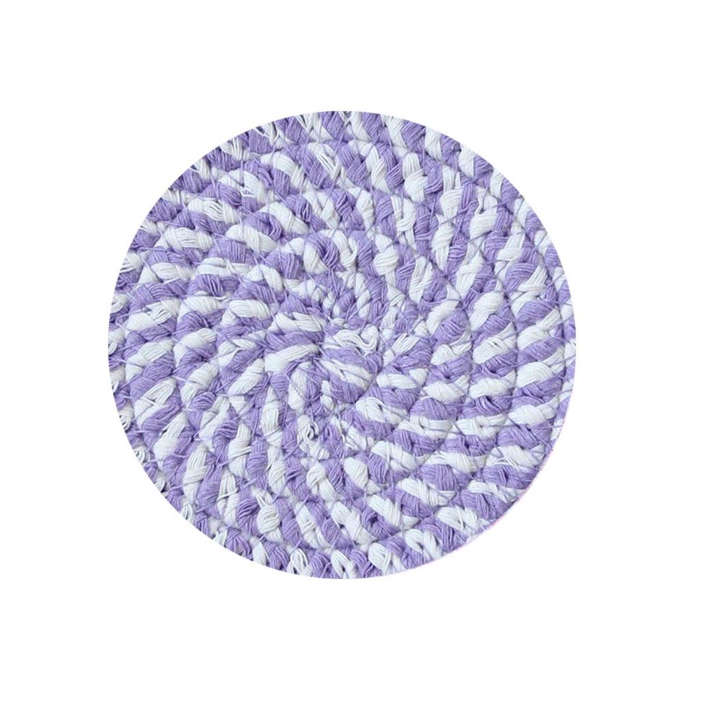 Cotton Rope Heat Insulation Table Mat & Coaster Set