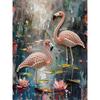 DIY Bird Pearl Art Painting for Home Wall Decor Pearl Gem Paintings Picture Arts Craft  for Adults/Beginners Gift Idea Home Decor Without Frame