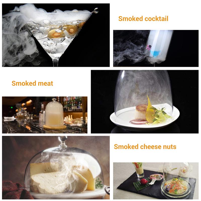 Handheld Kitchen Smoker for Molecular Cuisine - Ideal for Steak and Salmon