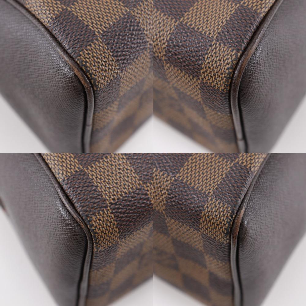 LOUIS VUITTON Brera Handbag N51150 Brown Damier canvas Women Used