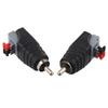 2 Stück Lautsprecherkabel zu Audio-Stecker für Cinch-Anschluss Adapterbuchse-Druckstecker- Cinch-Anschluss Adapterkabel Zubehör
