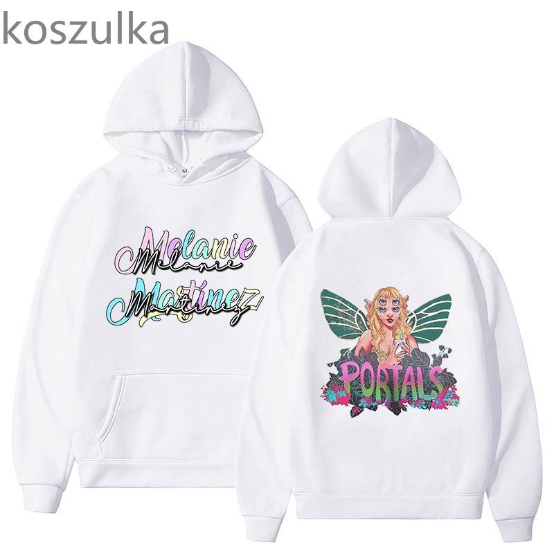 Melanie Martinez Men Sweatshirt Letter Printing Hoodies Fleece Oversized Pullovers Fashion Unisex Streetwear Long Sleeve Clothes