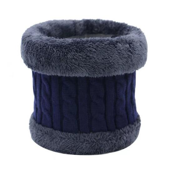 

Unsiex велосипедная накидка на шею толстый мягкий плюшевый эластичный шарф стандартной посадки теплый ветрозащитный морозостойкий шарф соответствующего цвета для катания на лыжах на открытом воздухе и катания на коньках темно-синий