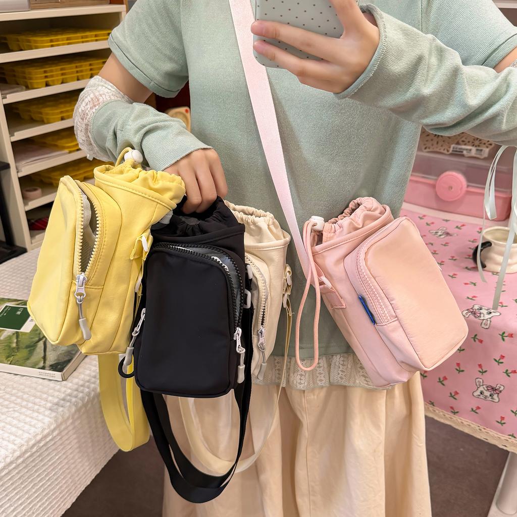 Schoolbag1011 new outdoor travel kettle bag mobile phone with new bag men's and women's leisure sports portable drawstring bag