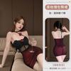 Fun Underwear Dark Wind Spice Girls Perspective Mesh Rose Underwear Fun Large Size Sexy Backless Hips Slim Fit