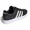 Adidas Womens Grand Court Base 'Black White' (women's sizes) Core Black / Cloud White / Core Black Skateboard Shoes EE7482