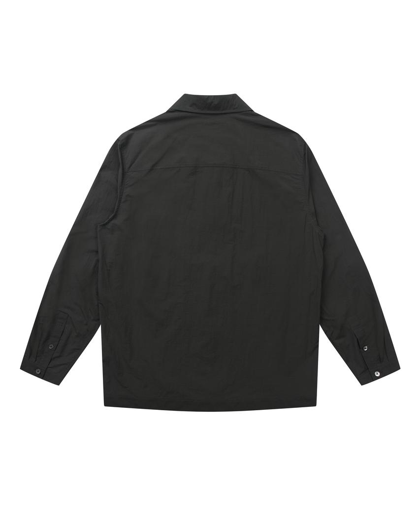 SOLEW Outer Shirt_Khaki
