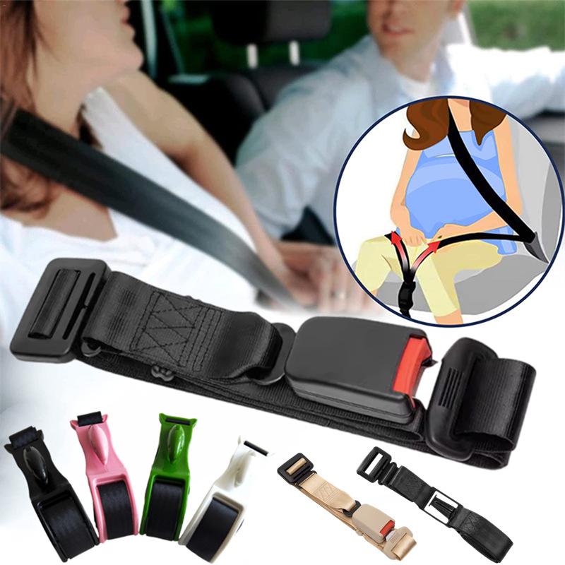 Expectant Mother's Car Seat Belt Adjuster: Fetal and Belly Protection for Safe Driving