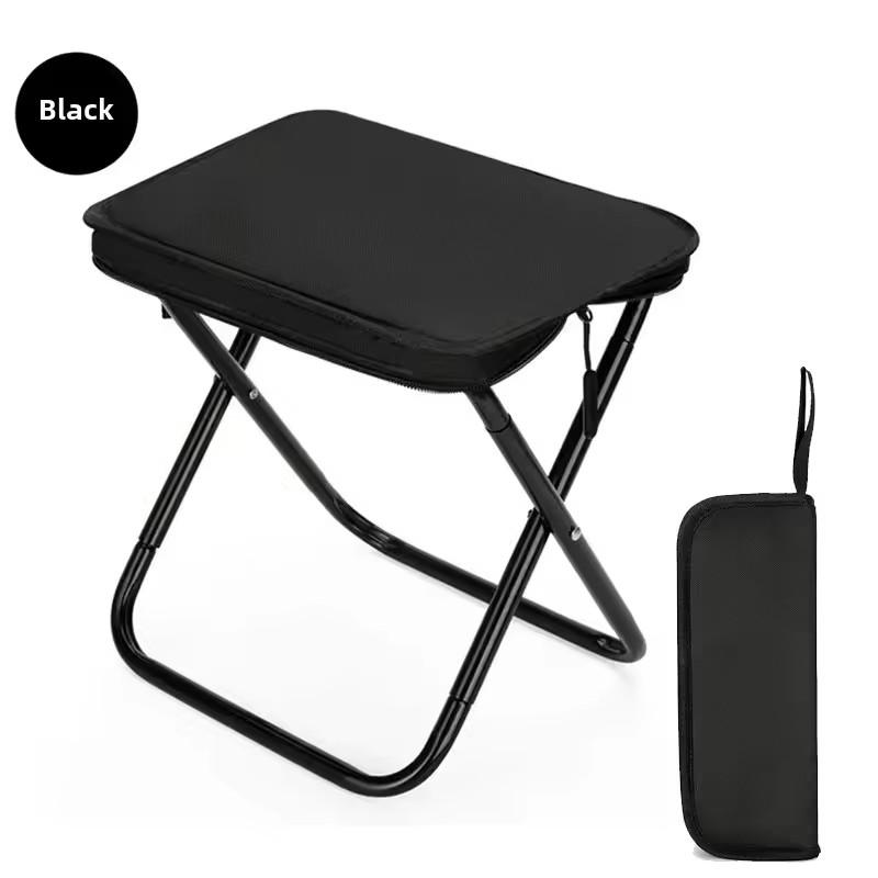 Outdoor folding mini chair camping fishing bench tourism leisure chair BBQ Picnic Recliner Chair Portable Storage Design Swinging Chair