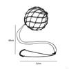 Football Kick Trainer Soccer Ball Net Kicker Elastic Holder Bag Adjustable Length for Boys,