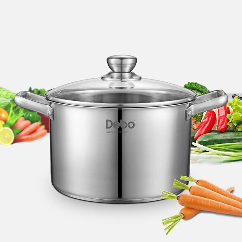 Debo DEP-606 20cm Stainless Steel Stew Pot