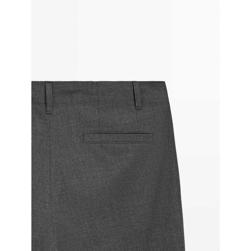 Masimodutti Structured Cool Wool Pants