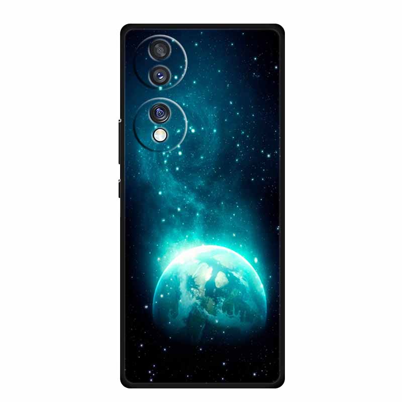 Case For Honor 70 Pro Plus Christmas Soft Silicone TPU Phone Back Cover For Huawei Honor 70 Pro+ Honor70 Lite Cartoon Capa Funda