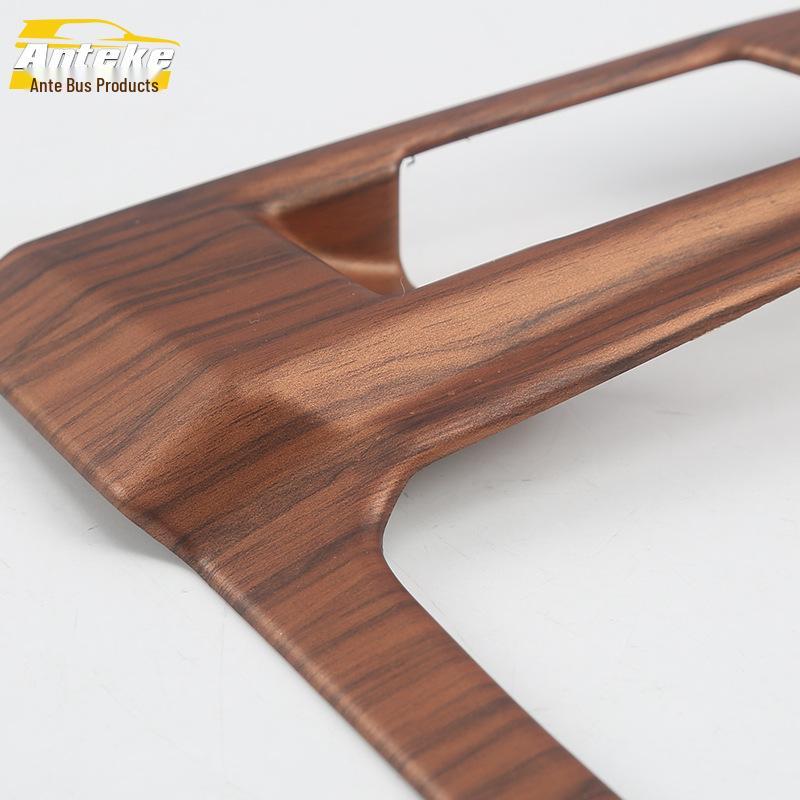 Compatible with 20 CR-V Models: Gear Shift Decoration Frame & Anti-Scratch Sticker for Center Console Panel and Cup Holder