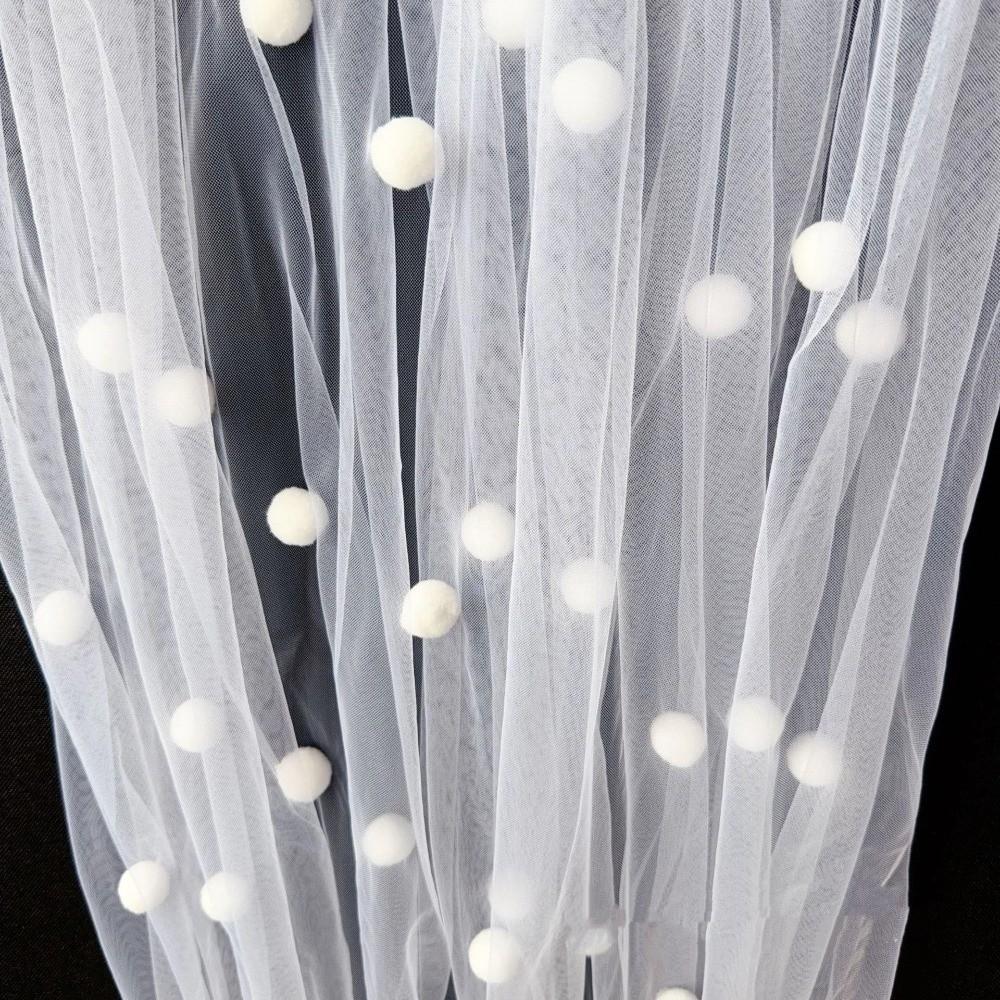 Romantic Tulle Table Runner Handmade Colorful Table Cover Wedding Desktop Decoration Wedding Decor