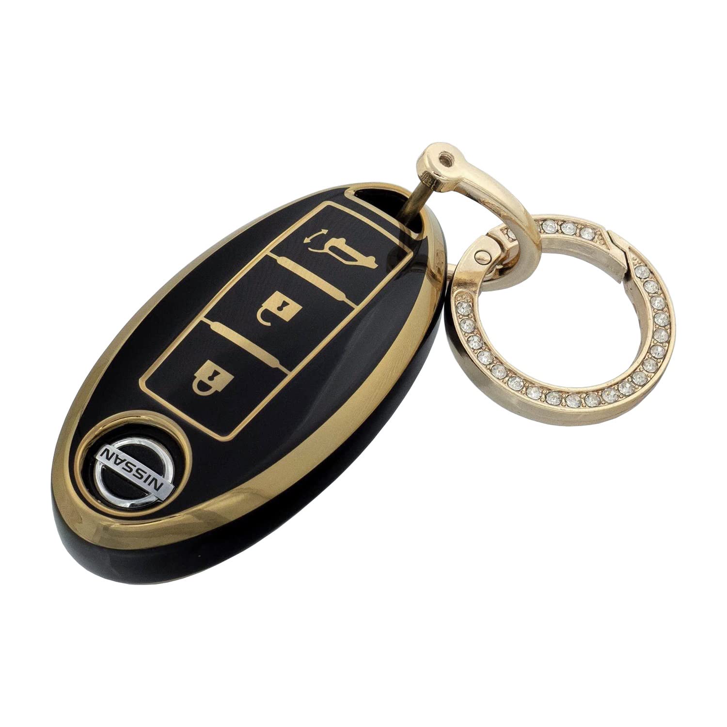 

SKYBELL Key Case, Nissan Key Cover, For Nissan, Serena, Notebook, Kicks and Others, Intelligent чёрный