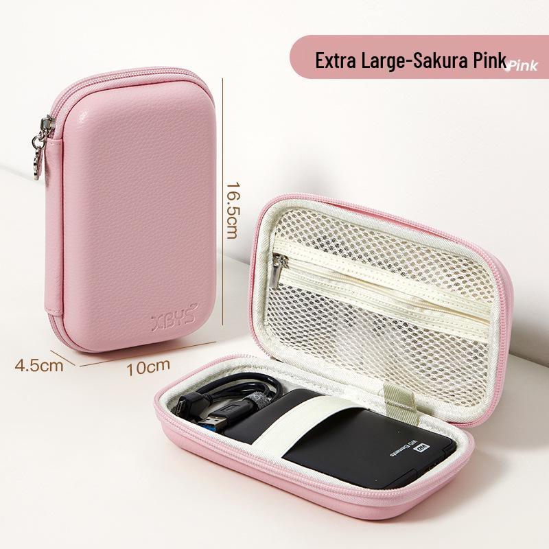 

Together for Life: Waterproof & Pressure-Resistant Digital Storage Bag for Hard Drive & Apple Adapter.
