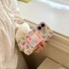 Colorful Gummy Bear Soft Candy Phone Case for iPhone 14P/15/16/17 Pro Max with Stand