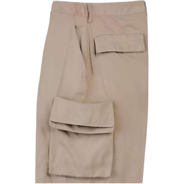 Y-3 Letter Print Solid Color Straight Leg Casual Pants Unisex pants Light-Brown IV7765