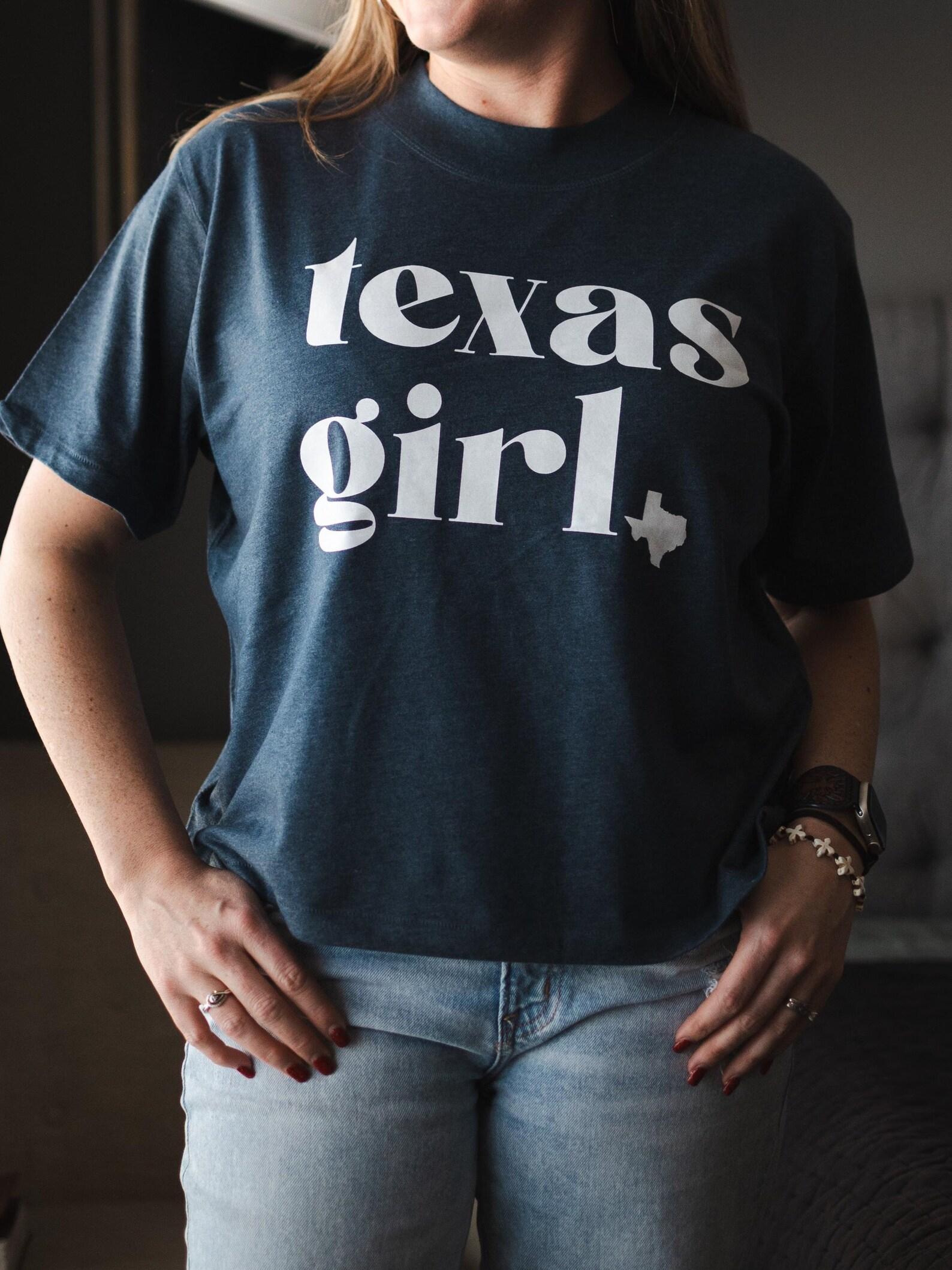 Texas Girl | Boxy T-Shirt | Ruby s Rubbish® S