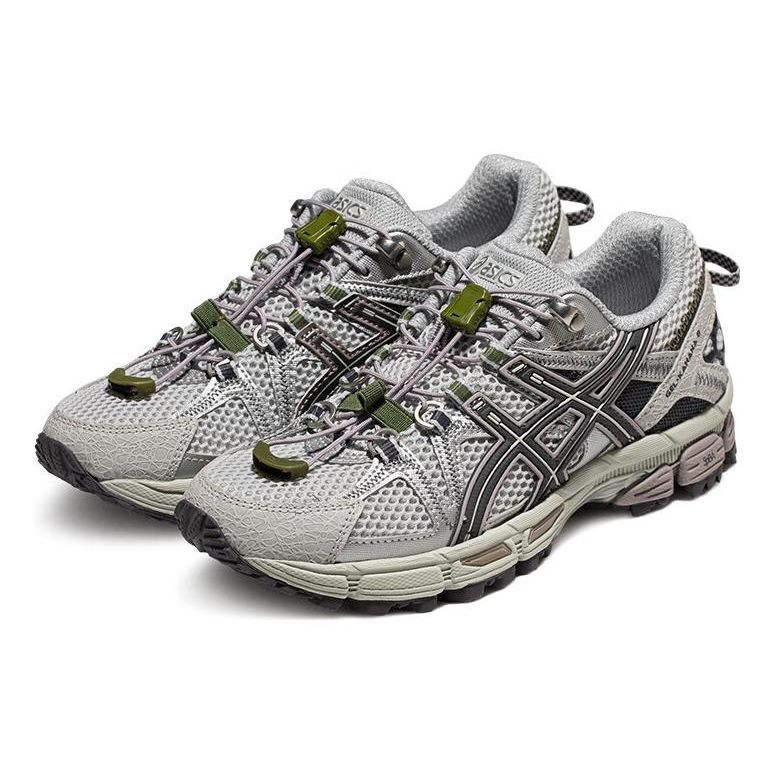 Asics Gel-Kahana 8 Comfortable Versatile Fashion Fabric Synthetic Leather Non-Slip Breathable Rebound Low-Top Trail Running Shoes 1012B634-020