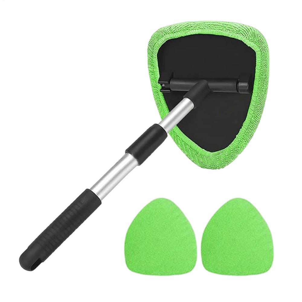 

Extendable Windshield Cleaner Tool, Multi-Surface Car Glass & Shower Door Scrubber for Auto Detailing Kitchen Bathroom Home