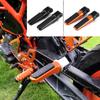For DUKE 125 390 Rear Front Foot Pegs Rider Pedal Footrest For KTM DUKE125 DUKE390 2017 2018 2019 2020 2021