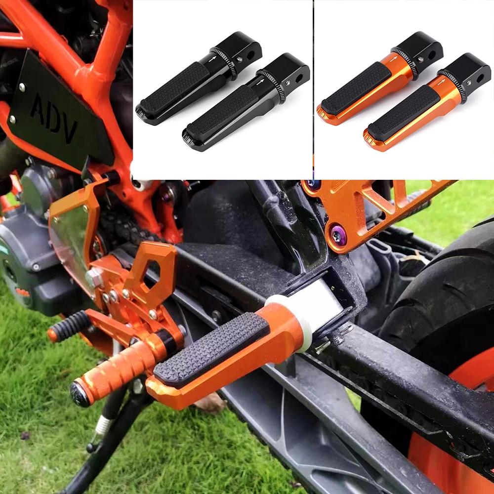For DUKE 125 390 Rear Front Foot Pegs Rider Pedal Footrest For KTM DUKE125 DUKE390 2017 2018 2019 2020 2021