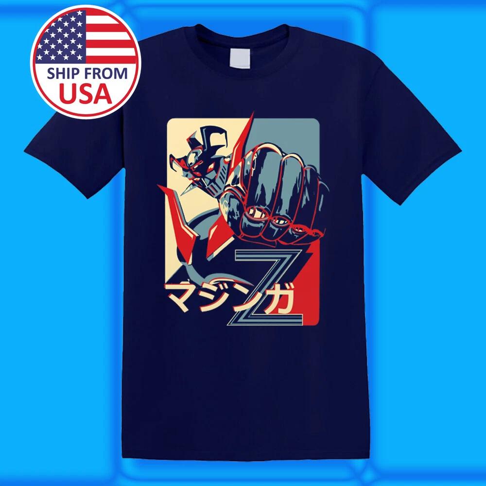 Shin Mazinger Z Japan Mecha Anime Men s Navy Size S-5XL L