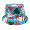 Spring Polyester Cartoon Print Bucket Hat Fisherman Hat Outdoor Travel Sun Cap For Men And Women 32