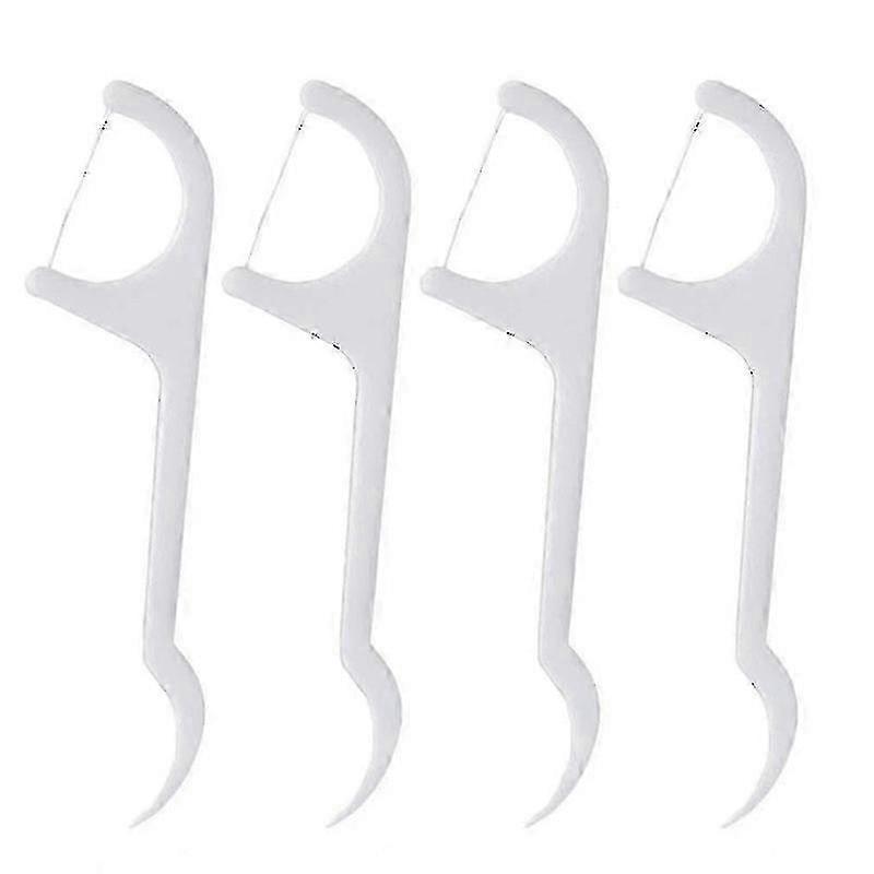 100 Pcs Disposable Dental Floss Sticks Teeth Cleaner Oral Care With Portable Women 2025