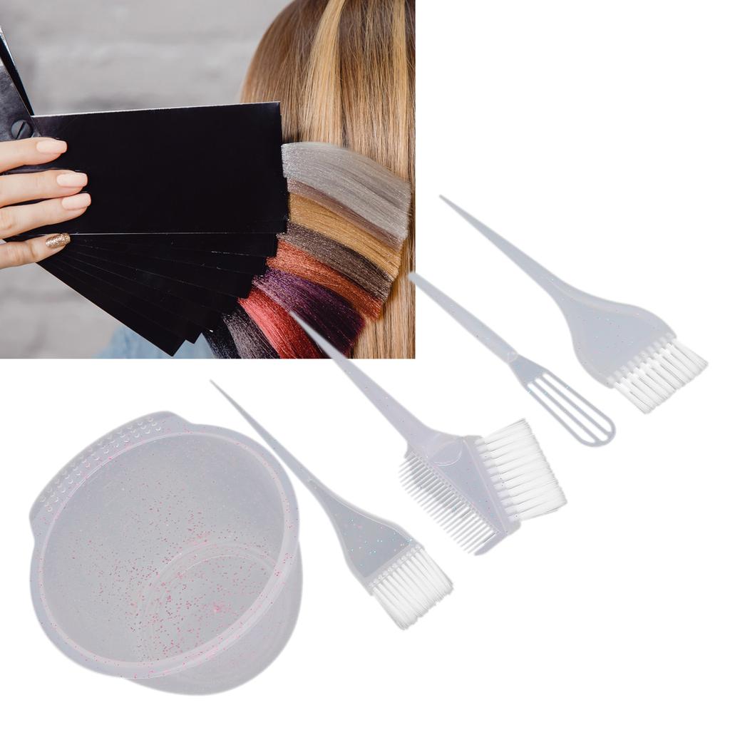 Professional Hair Dye Coloring Kit   Bowl Hair Dyeing Brush   Hair Bleaching Tools